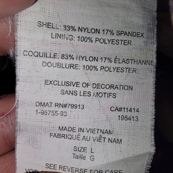 Motherhood Maternity floral tankini swimsuit size Large - Picture 8 of 8